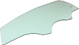 Front, Driver Side Door Glass, Green Tint, Without Clips, Replaces NAGS No. FD24682 GTNN