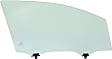 Front, Passenger Side Door Glass, Green Tint, 4-Door, Sedan, Replaces NAGS No. FD25112 GTYN