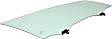 Front, Passenger Side Door Glass, Green Tint, 4-Door, Sedan, Replaces NAGS No. FD25112 GTYN