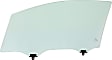 Front, Passenger Side Door Glass, Green Tint, 4-Door, Sedan, Replaces NAGS No. FD25112 GTYN