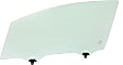 Front, Driver Side Door Glass, Green Tint, 4-Door, Sedan, Replaces NAGS No. FD25113 GTYN