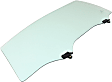 Front, Driver Side Door Glass, Green Tint, 4-Door, Sedan, Replaces NAGS No. FD25113 GTYN