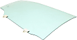 Rear, Passenger Side Door Glass, Green Tint, 4-Door, Sedan, Replaces NAGS No. FD20317 GTYN
