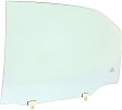 Rear, Driver Side Door Glass, Green Tint, 4-Door, Sedan, Replaces NAGS No. FD20318 GTYN