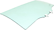 Rear, Driver Side Door Glass, Green Tint, 4-Door, Sedan, Replaces NAGS No. FD23511 GTYN