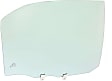 Rear, Passenger Side Door Glass, Green Tint, 4-Door, Sedan, Replaces NAGS No. FD05579 GTYN