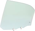 Rear, Passenger Side Door Glass, Green Tint, 4-Door, Sedan, Replaces NAGS No. FD05579 GTYN