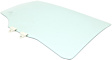 Rear, Passenger Side Door Glass, Green Tint, Sedan, Replaces NAGS No. FD21064 GTYN