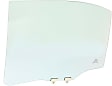 Rear, Driver Side Door Glass, Green Tint, Sedan, Replaces NAGS No. FD21065 GTYN