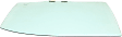 Rear, Driver Side Door Glass, Green Tint, Sedan, Replaces NAGS No. FD21065 GTYN