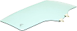 Rear, Passenger Side Door Glass, Green Tint, 4-Door, Sedan, Replaces NAGS No. FD22695 GTYN