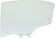 Rear, Passenger Side Door Glass, Green Tint, 4-Door, Sedan, Replaces NAGS No. FD22695 GTYN