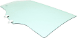 Rear, Passenger Side Door Glass, Green Tint, Japan Built Vehicle, Without Privacy, Replaces NAGS No. FD23273 GTYN