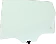 Rear, Passenger Side Door Glass, Green Tint, 4-Door, Hatchback (Wagon), Replaces NAGS No. FD24218 GTYN