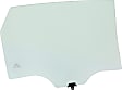 Rear, Driver Side Door Glass, Green Tint, 4-Door, Hatchback (Wagon), Replaces NAGS No. FD24219 GTYN