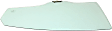 Rear, Driver Side Door Glass, Green Tint, Replaces NAGS No. FD24684 GTYN
