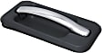 Rear, Driver Side Exterior Door Handle, Black Bezel With Chrome Lever, Without Key Hole, Base Model