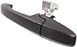 Rear, Driver Side Primed Exterior Door Handle, Without Key Hole