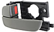 Rear, Driver Side Interior Door Handle, Gray, With Door Lock Button, GLS Model