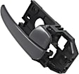 Rear, Passenger Side Interior Door Handle, Gray, With Door Lock Button, 4 Cyl., 2.0L Engine