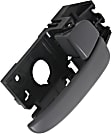 Rear, Passenger Side Interior Door Handle, Gray, With Door Lock Button, 4 Cyl., 2.0L Engine