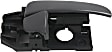 Rear, Passenger Side Interior Door Handle, Gray, With Door Lock Button, 4 Cyl., 2.0L Engine