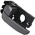 2001-2006 Hyundai Elantra - Rear, Driver Side Interior Door Handle, Gray, With Door Lock Button, 4 Cyl., 2.0L Engine