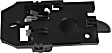 2001-2006 Hyundai Elantra - Rear, Driver Side Interior Door Handle, Gray, With Door Lock Button, 4 Cyl., 2.0L Engine