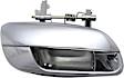 Rear, Passenger Side Chrome Exterior Door Handle, Without Key Hole