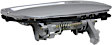Rear, Passenger Side Chrome Exterior Door Handle, Without Key Hole