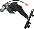 1997 Honda Civic EX - Sedan Rear, Driver Side Power Window Regulator, With Motor, 4-Door