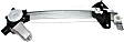 Rear, Passenger Side Power Window Regulator, With Motor