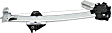 Rear, Driver Side Power Window Regulator, With Motor