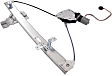 1999 Isuzu Rodeo - Rear, Passenger Side Power Window Regulator, With Motor
