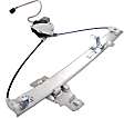 1999 Isuzu Rodeo - Rear, Passenger Side Power Window Regulator, With Motor