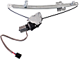 1999 Isuzu Rodeo - Rear, Passenger Side Power Window Regulator, With Motor