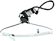 1998-2004 Isuzu Rodeo - Rear, Driver Side Power Window Regulator, With Motor
