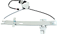 1998-2004 Isuzu Rodeo - Rear, Driver Side Power Window Regulator, With Motor