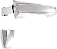 2009 Hyundai Sonata GLS - Rear, Driver or Passenger Side Chrome Exterior Door Handle, Without Key Hole, Sedan