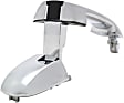Rear, Driver or Passenger Side Chrome Exterior Door Handle, Without Key Hole, Sedan