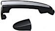 Rear, Driver or Passenger Side Primed Exterior Door Handle, Without Key Hole