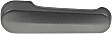 Rear, Driver or Passenger Side Silver Interior Door Handle