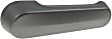 Rear, Driver or Passenger Side Silver Interior Door Handle