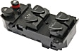 Front, Driver Side Window Switch, Black, 4 Cyl., 1.8L Engine