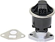 EGR Valve, 4 Cyl., 1.8L Engine, Pin Type, With 5-Prong Male Terminal