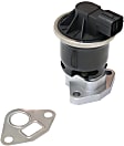 EGR Valve, 4 Cyl., 1.8L Engine, Pin Type, With 5-Prong Male Terminal