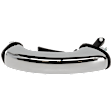 Tailgate Handle, Chrome, Metal, Does Not Include Mounting Hardware, Mounted On Liftgate