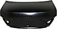 Trunk Lid - Primed, With Emblem and License Plate Holes