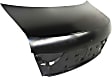 Trunk Lid - Primed, With Emblem and License Plate Holes