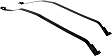 Fuel Tank Strap, 4 Cyl., 1.6L Engine, 31 in. Length of Strap 1 and Strap 2, Steel Material